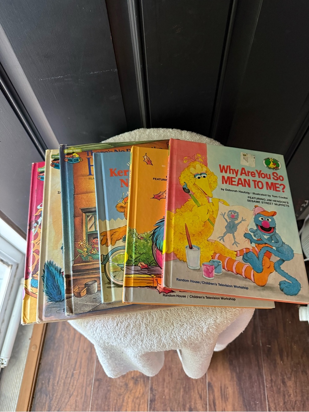 Vintage Lot of 6 Sesame Street Start to Read Books